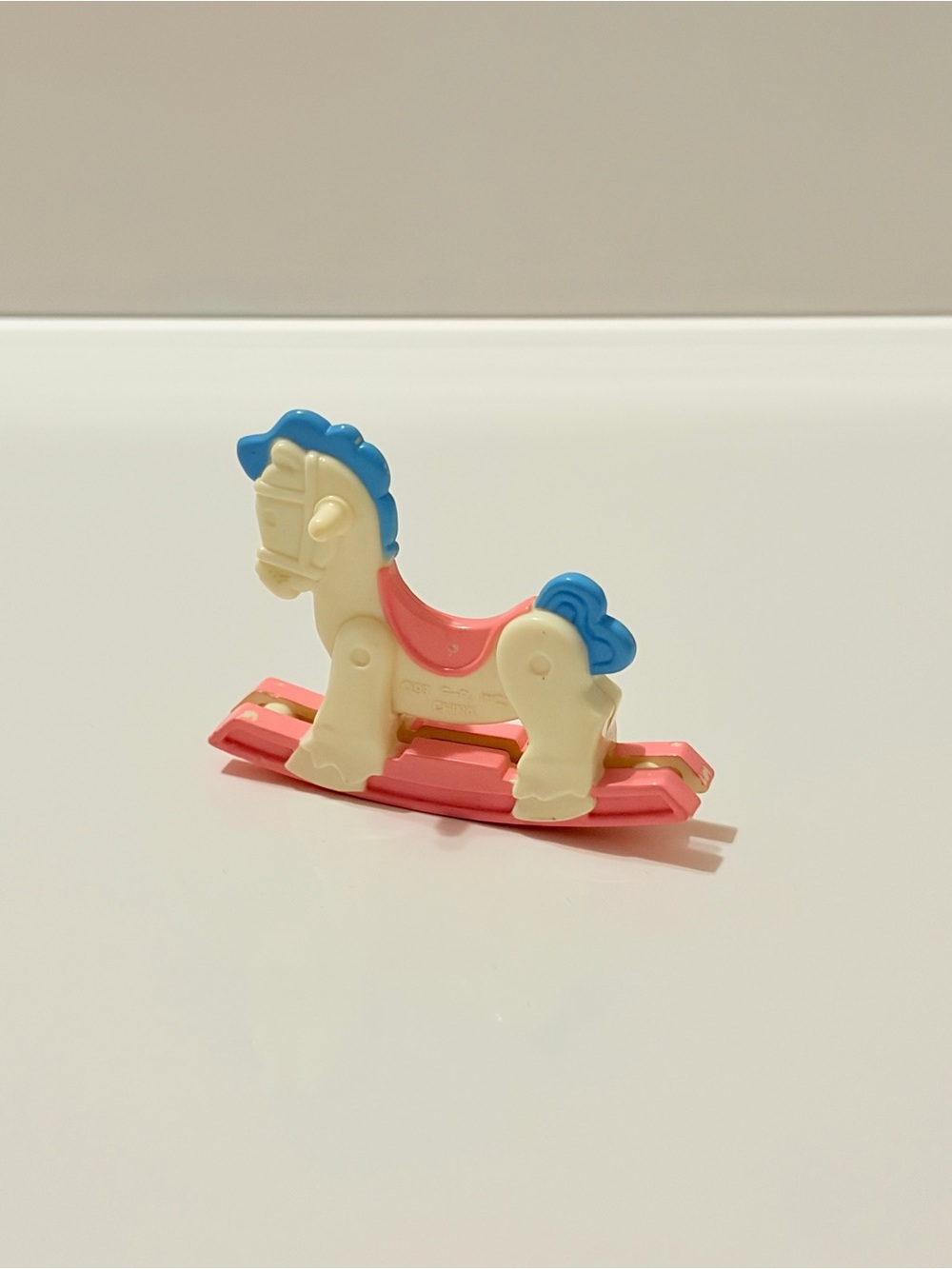 Vintage 1993 Fisher-Price Loving Family Rocking Horse Dollhouse Furniture